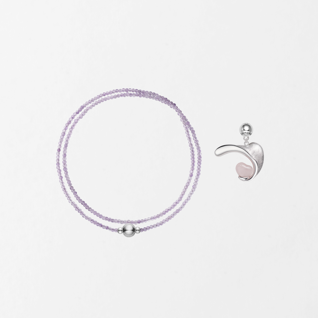 Confession Amethyst Thin Chain